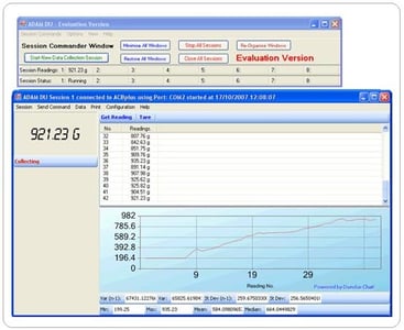 Adam Data Utility for Adam Balances & Scales || full image