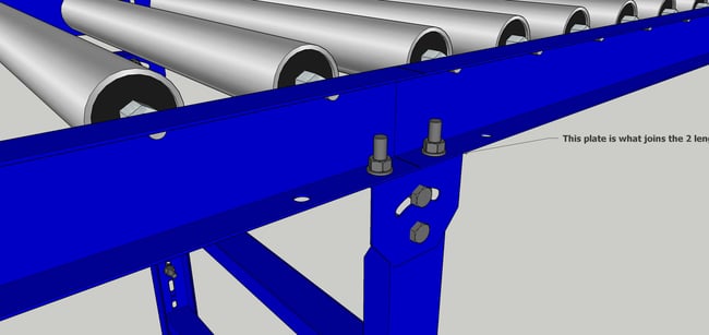 Assembled rack diagram