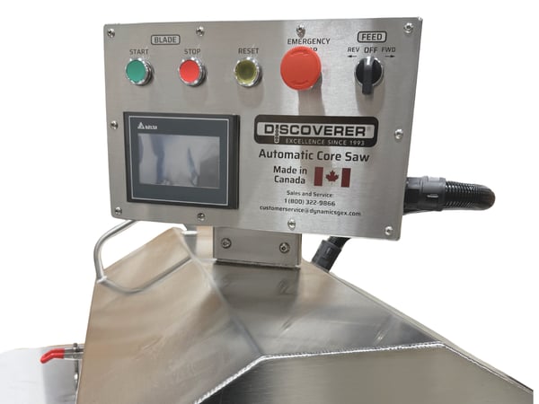 Discoverer Automatic Core Saw Screen