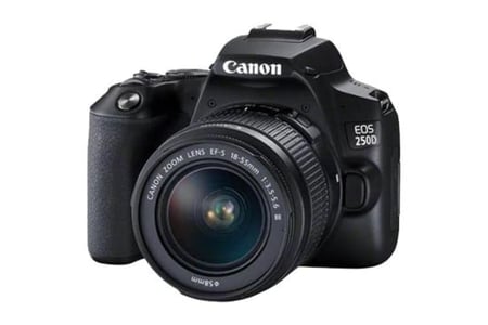 Canon EOS 250D SLR Camera