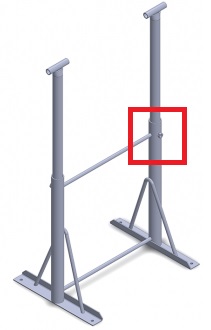 Westernex support legs