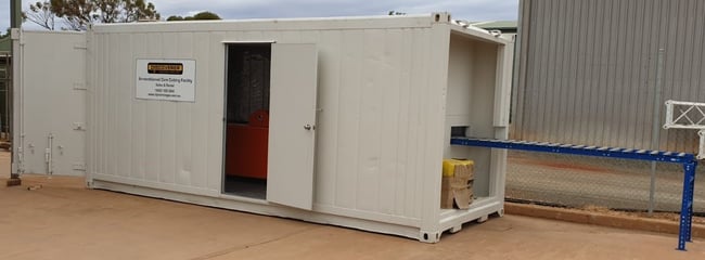 Corewise Core Saw Container Exit