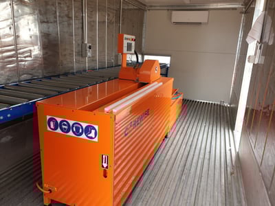 Air Conditioned Automatic Core Cutting Container