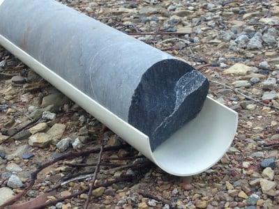 PVC Core Splits for Geotechnical Drill Programs