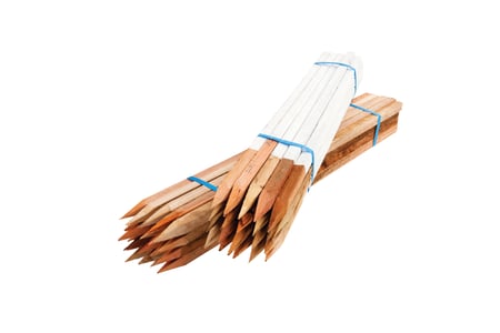 31 Survey Stakes, Wooden - (20 per Bundle)