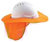 Hard Hat Brim with Neck Flap