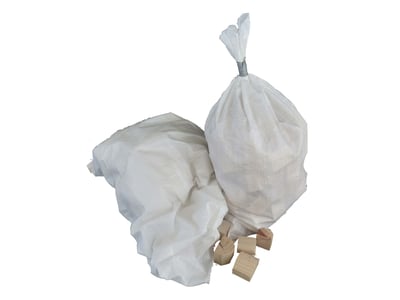 Economy White Children's Plastic Clothing Hanger Set - Case of 250