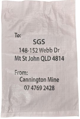 Calico Sample Bag - 8 x 12 inch - Premium - Geological Sampling