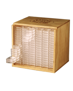 100 Envelope Savings Box, Save 5050, Acrylic Box, Low Income