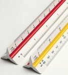 30cm Triangular Scale Ruler (Triangle Scale)