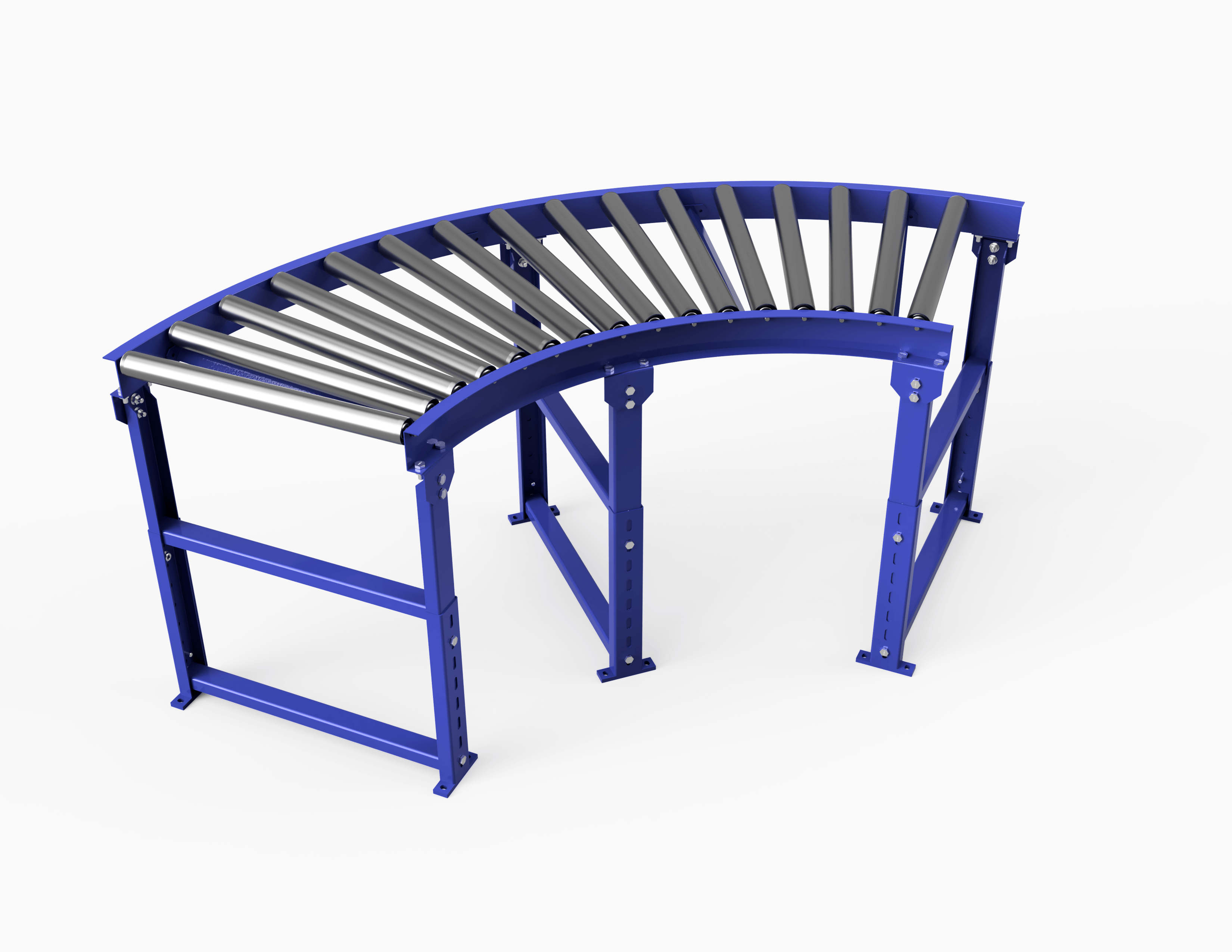 Gravity Roller Conveyor Tables for Core Trays