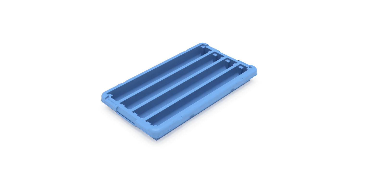Discoverer® S6 2ft Plastic Core Tray/Box