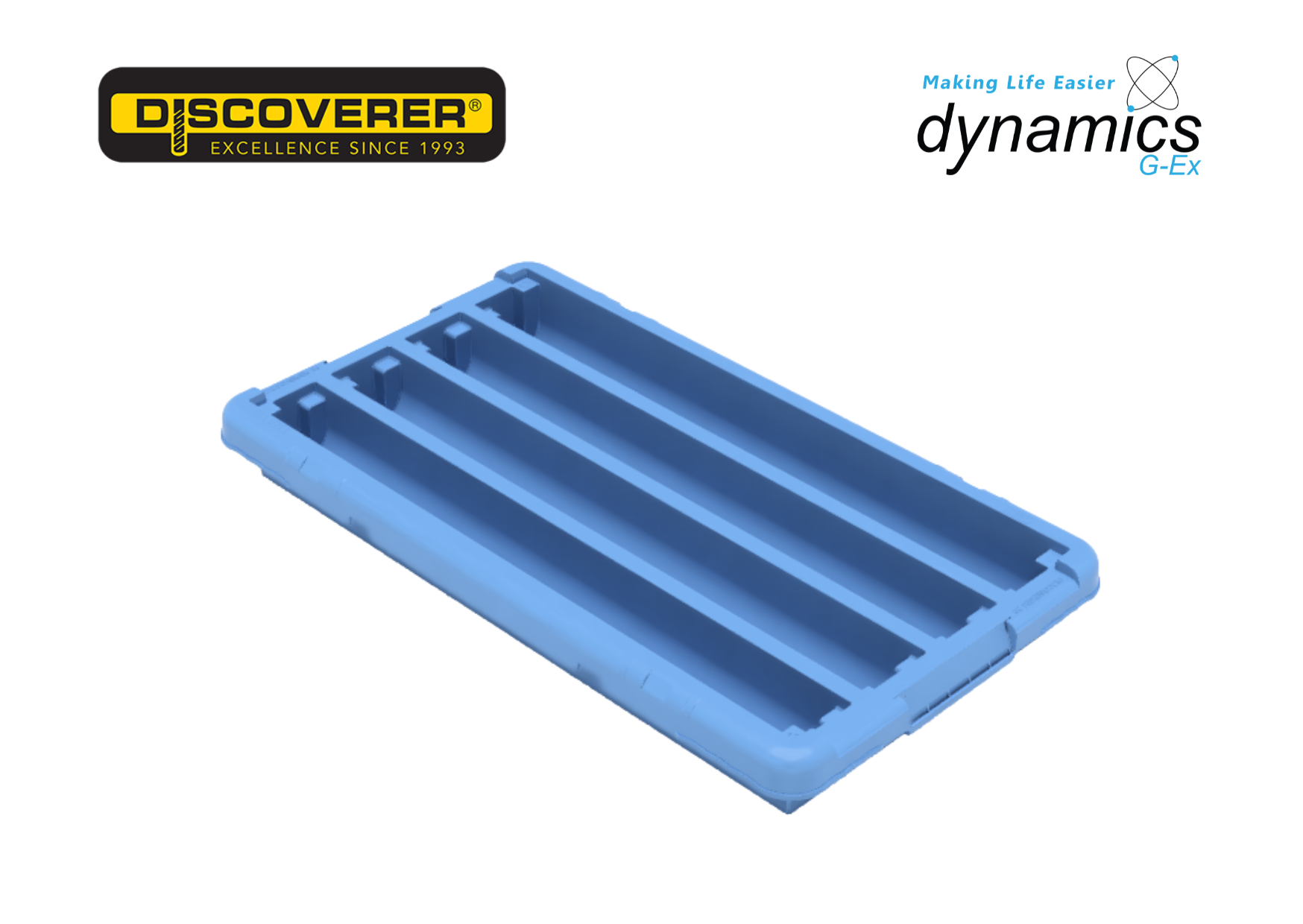Discoverer® S6 2ft Plastic Core Tray/Box