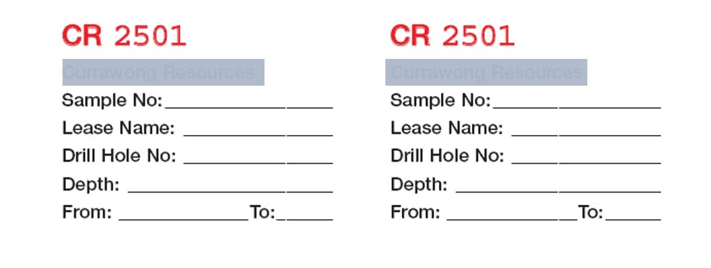 Custom Printed Water Resistant 2-Part Ticket Book || thumb 4