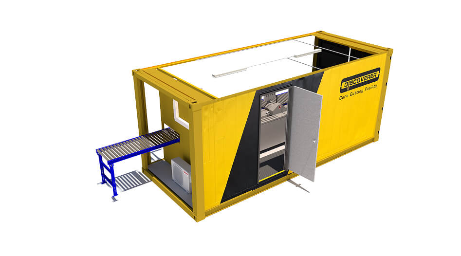 Core Cutting Facility — exterior render