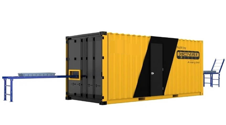 Core Cutting Facility — exterior render